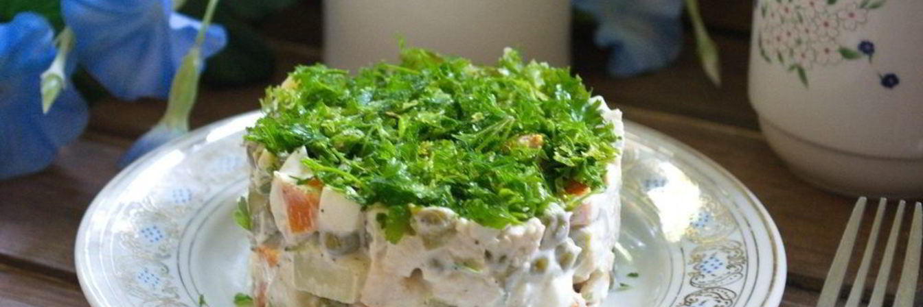 Салат Оливье оригинальный