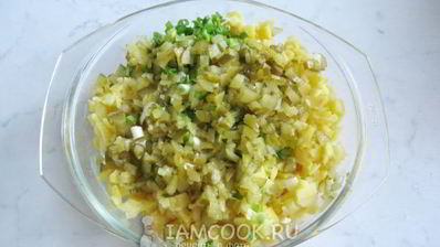 салат оливье с индейкой