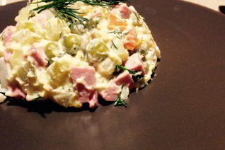 Салат Оливье Советский