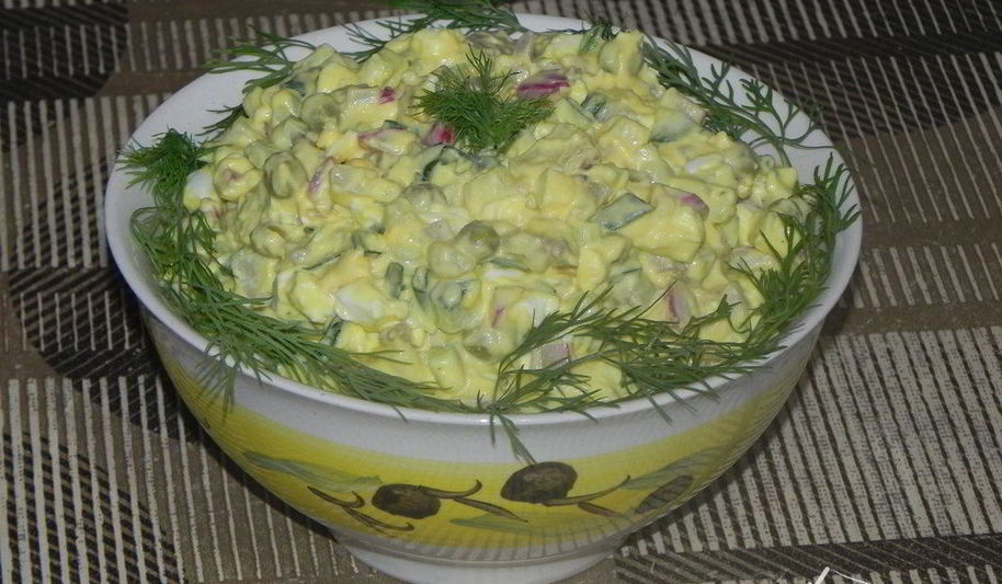 Рецепт салата осеннего оливье