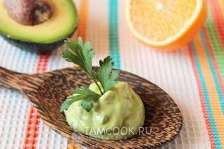 Соус из авокадо для Оливье