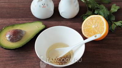 соус из авокадо для оливье