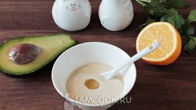соус из авокадо для оливье