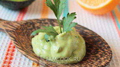 соус из авокадо для оливье