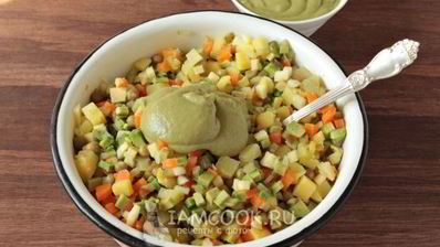 веганский оливье