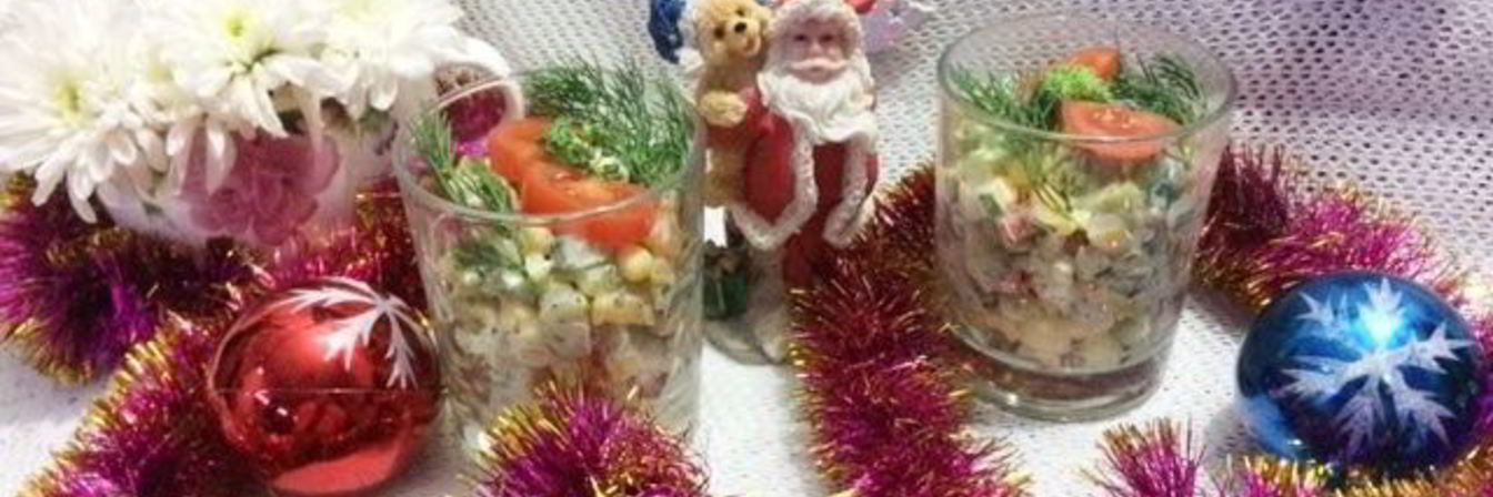 Освежающий легкий салат