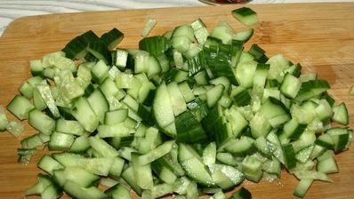 овощной салат с фасолью