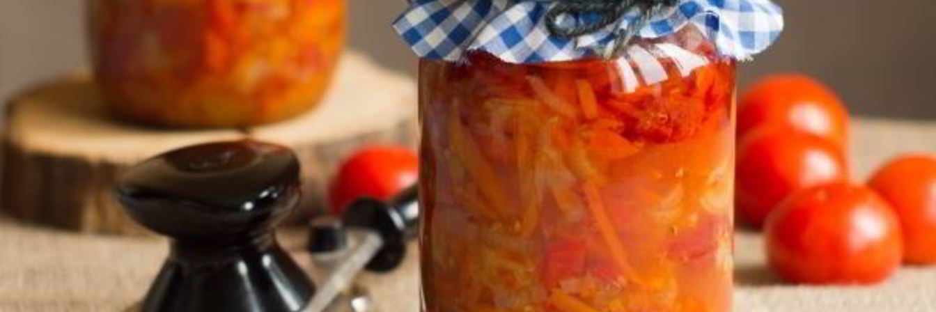 Овощной салат с морковью на зиму