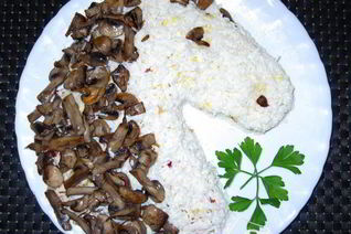 Салат Белая лошадка