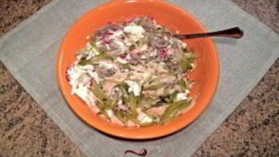 салат берлинский с телятиной