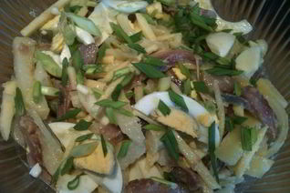 Салат Домашний с сельдью