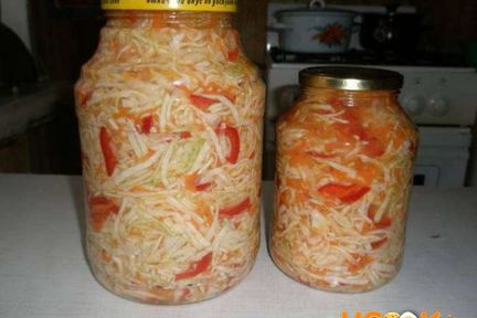 Салат из капусты на зиму