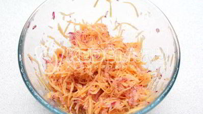 салат из редиса с маслинами