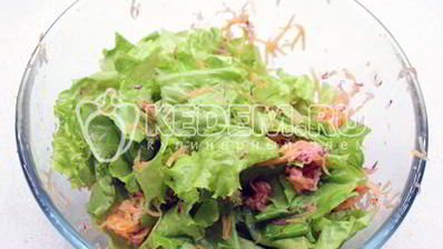 салат из редиса с маслинами