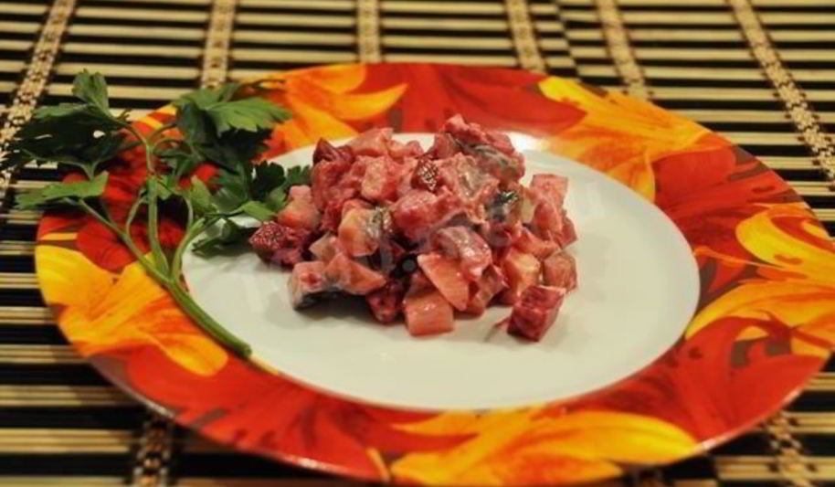 Рецепт салата из сельди