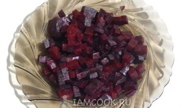 салат из свеклы с апельсиновым соусом