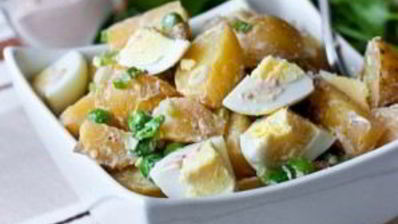 салат из яиц и картофеля