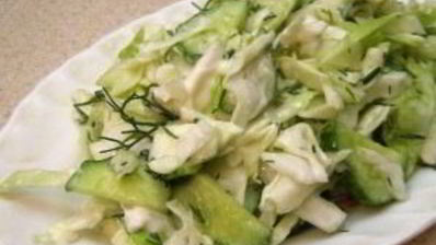 салат к тушеной картошке