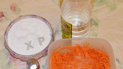 салат кальмары с корейской морковью