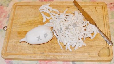 салат кальмары с корейской морковью