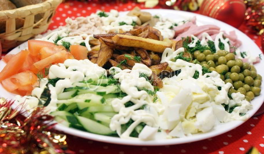 Рецепт салата коза на пороге