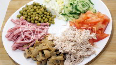 салат коза на пороге