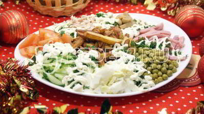 салат коза на пороге