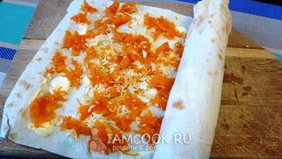 рулет мимоза