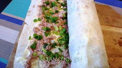 рулет мимоза