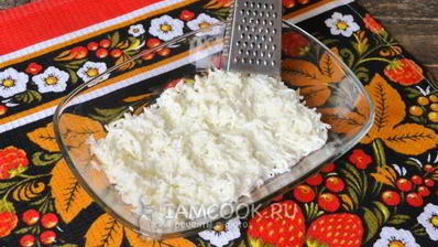 салат мимоза без картошки и моркови