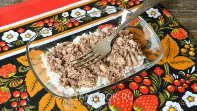 салат мимоза без картошки и моркови