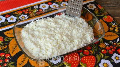 салат мимоза без картошки и моркови