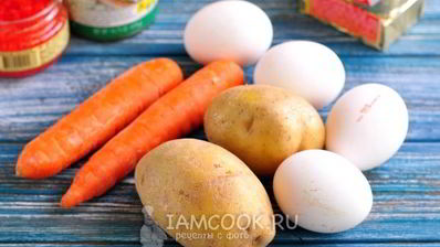 салат мимоза новогодний