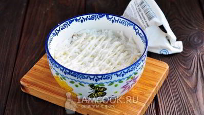 салат мимоза с картошкой