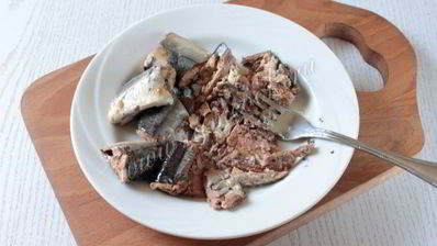 салат мимоза с сайрой