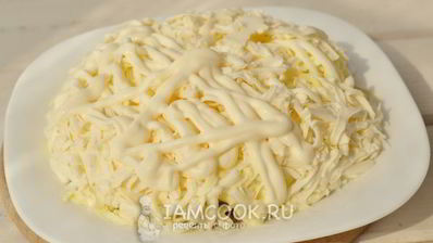 салат мимоза с сардиной