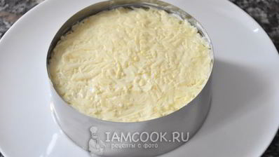 салат мимоза с сыром