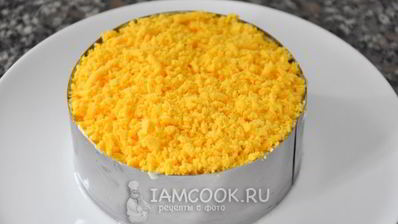 салат мимоза с сыром