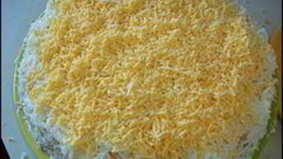 салат мимоза с тунцом