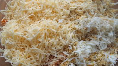 салатные шарики мимоза