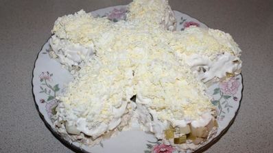 салат морская звезда