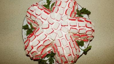 салат морская звезда