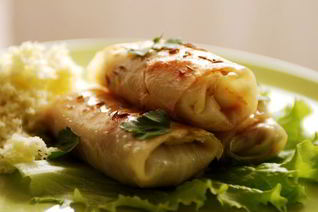 Голубцы под шубой с мясным фаршем