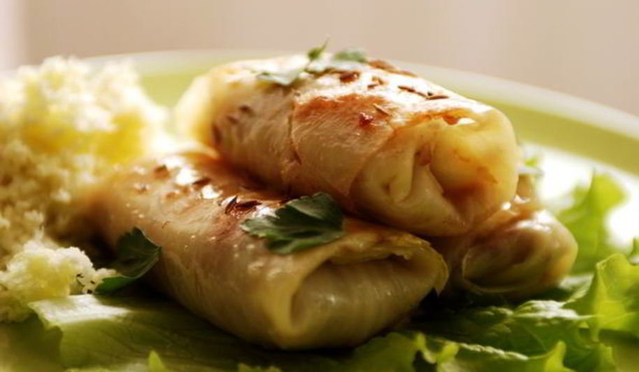 Рецепт голубцов под шубой с мясным фаршем