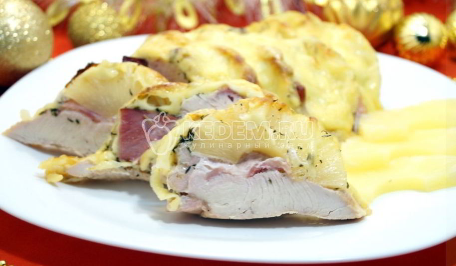 Рецепт индейки под шубой