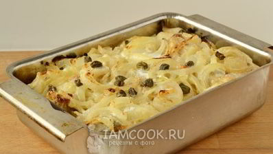 хек под шубой с каперсами