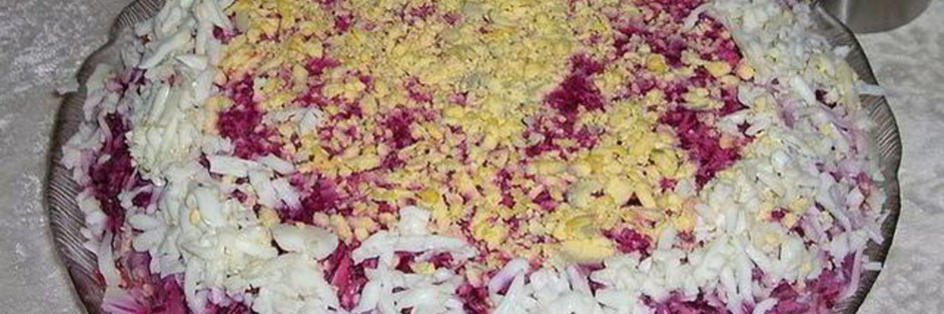 Классический салат селедка под шубой