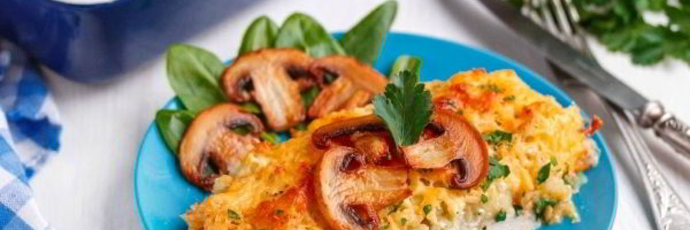 Куриная грудка под шубой в духовке