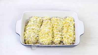 куриная грудка под шубой в духовке