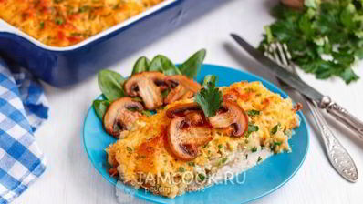 куриная грудка под шубой в духовке